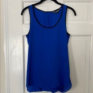 Express Women's Blue Tank Top
